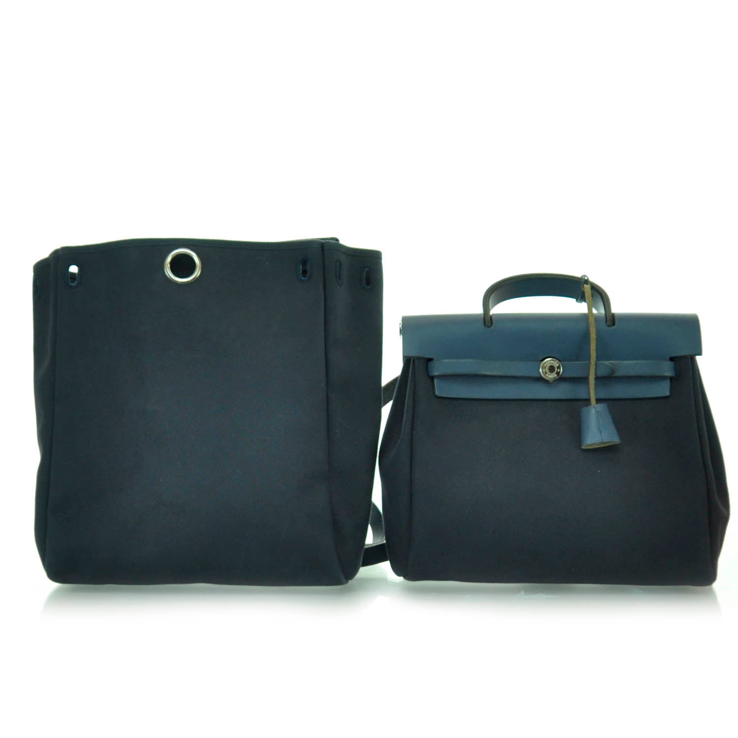 Hermes Toile Herbag Navy Bleu 4 of 12