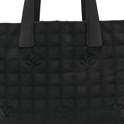 Chanel Nylon Medium Travel Tote Black 8 of 10