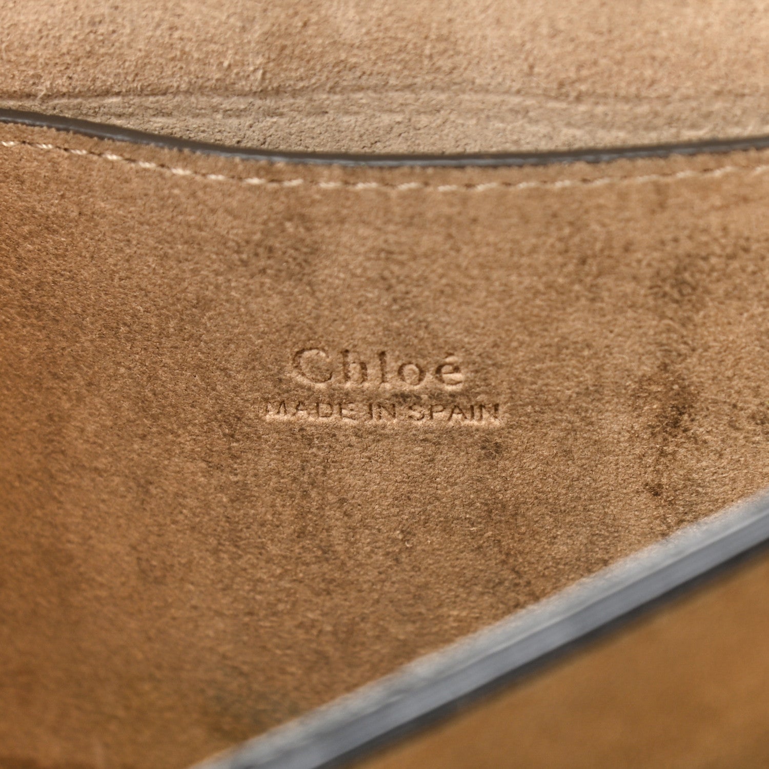 Chloe Suede Calfskin Small Faye Shoulder Bag Black 6 of 25