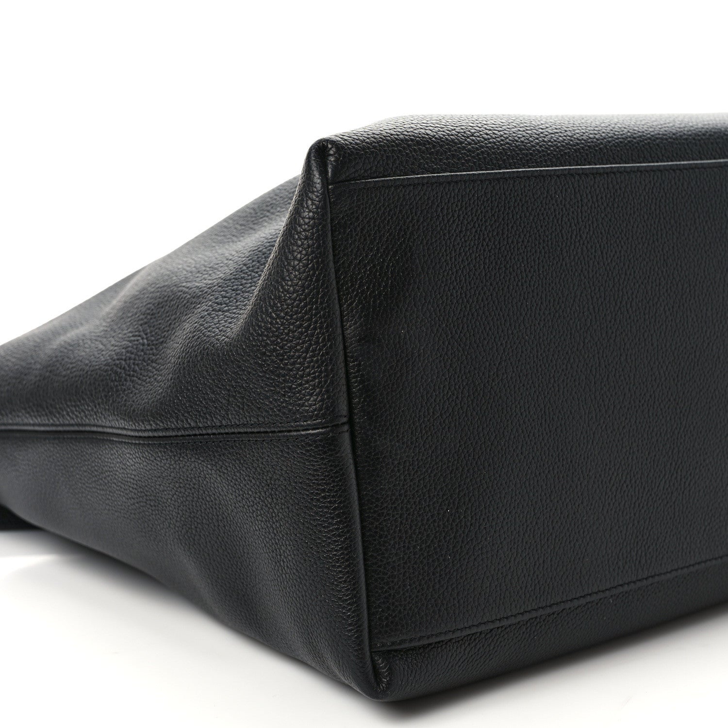 Saint Laurent Grained Calfskin Giant Bowling Bag Black 7 of 10