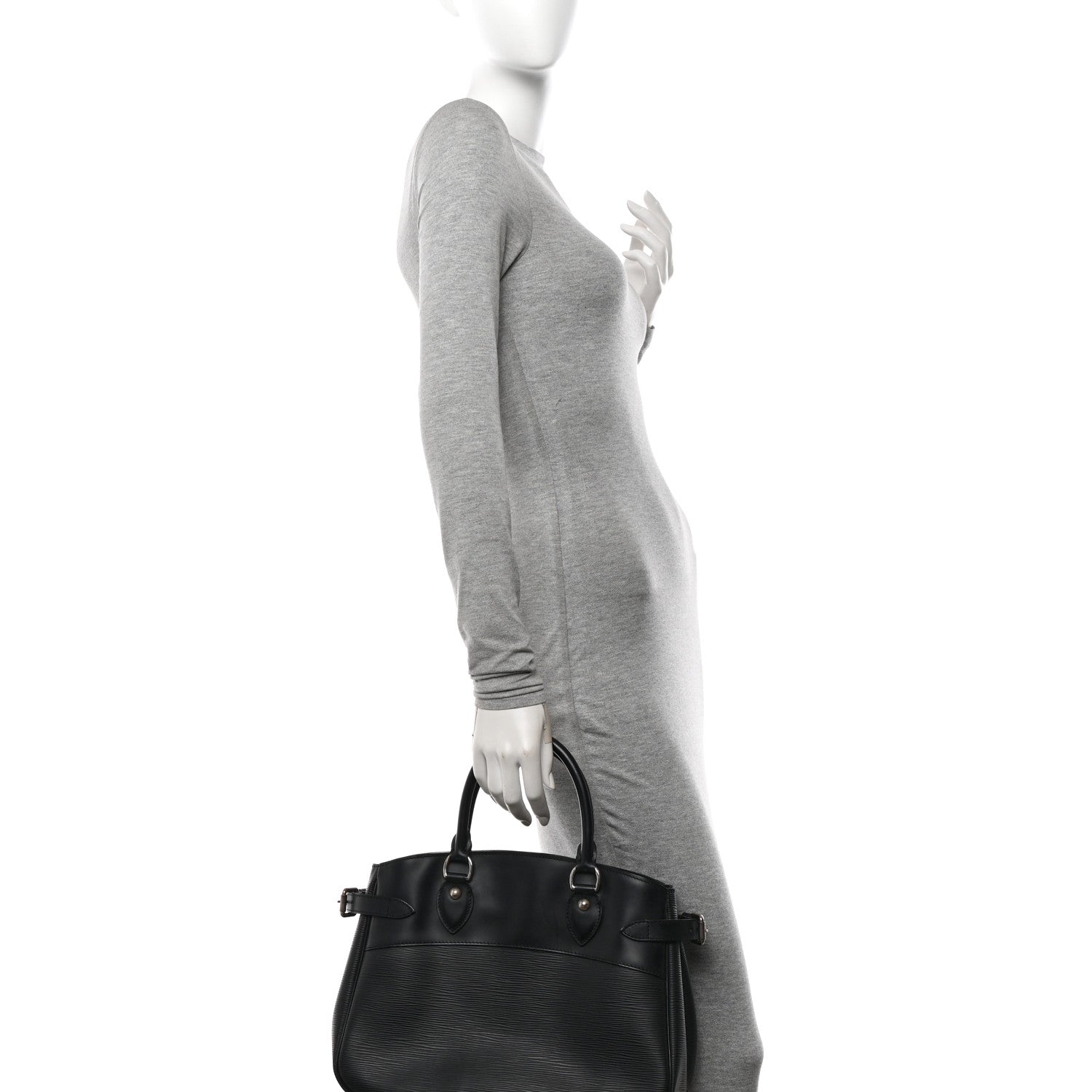 Louis Vuitton Epi Passy PM Black 2 of 14