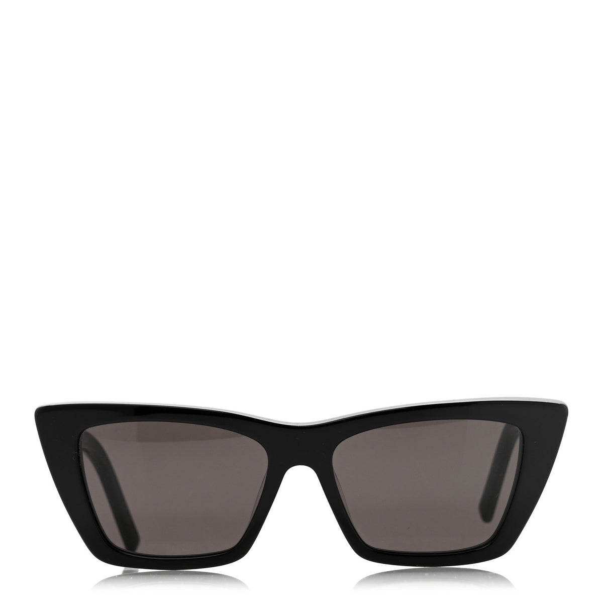 Saint Laurent Acetate Mica Cat Eye Sunglasses SL 276 Black 2 of 8