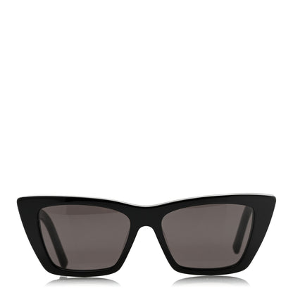 Saint Laurent Acetate Mica Cat Eye Sunglasses SL 276 Black 2 of 8