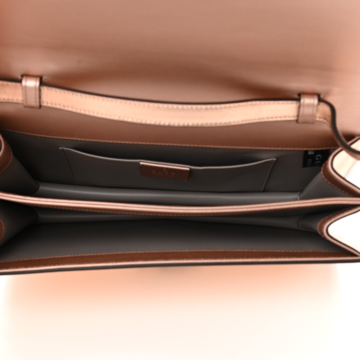 Metallic Nappa Crystal GG Broadway Shoulder Bag Pink