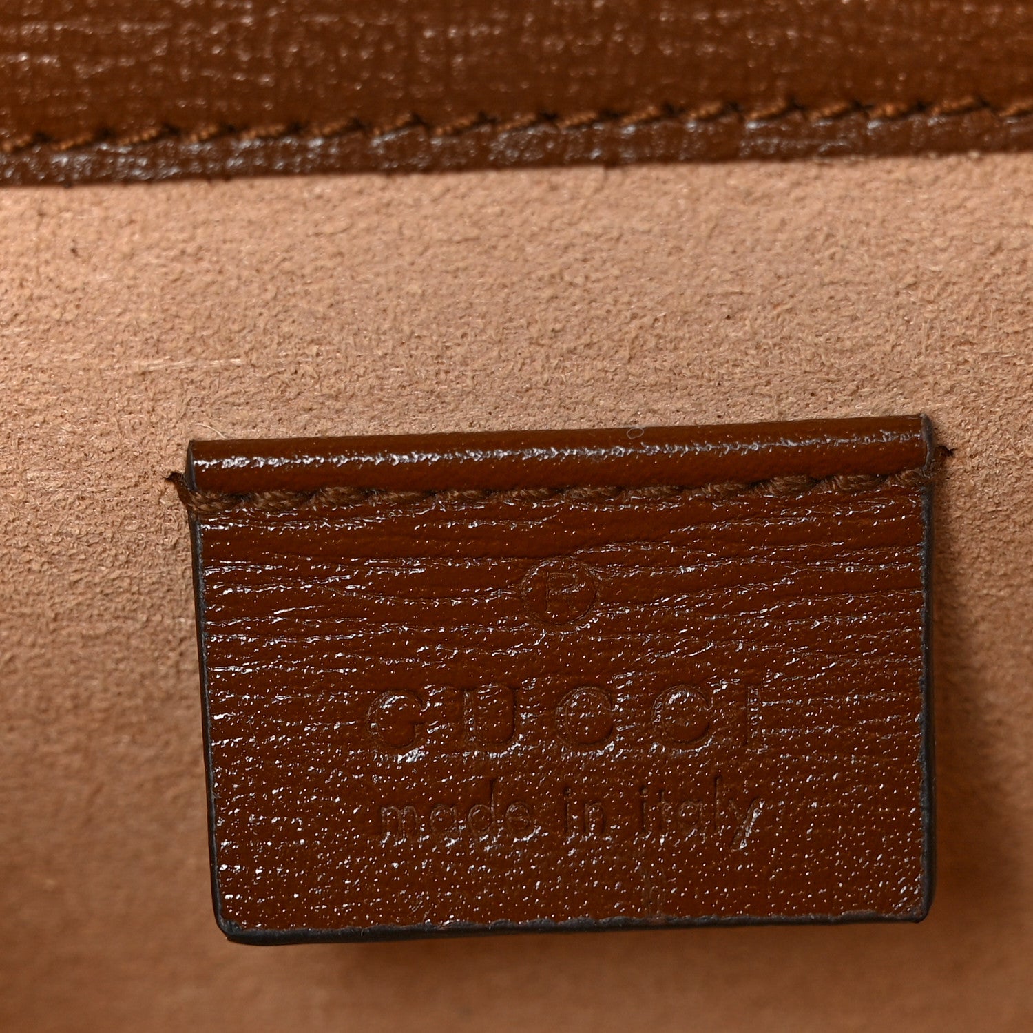 Gucci GG Supreme Monogram Mini Horsebit 1955 Shoulder Bag Beige Brown Sugar 6 of 11