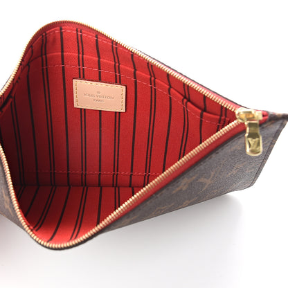 Louis Vuitton Monogram Neverfull MM GM Pochette Cherry 4 of 6