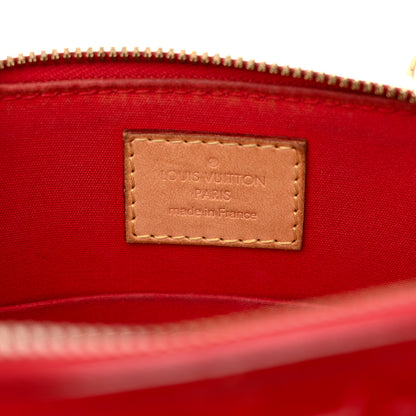 Louis Vuitton Vernis Alma BB Cherry 6 of 10