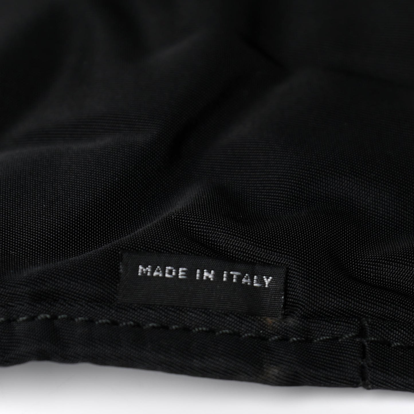 Tessuto Nylon Diaper Bag Black