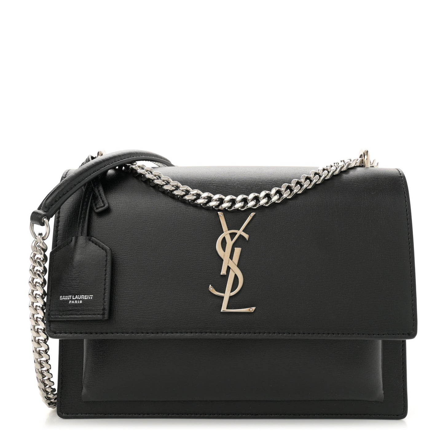 Calfskin Medium Monogram Sunset Black