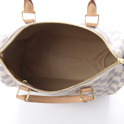 Louis Vuitton Damier Azur Speedy 30 4 of 8