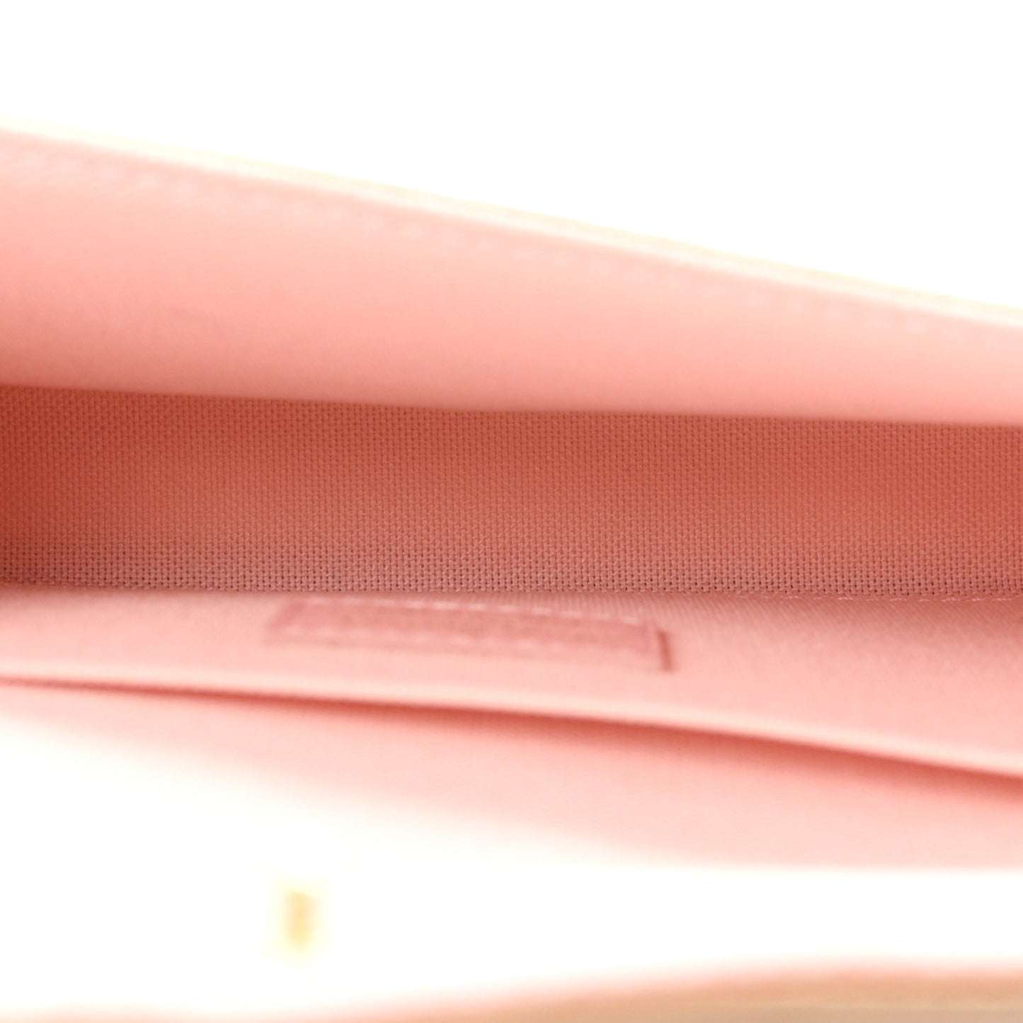 Damier Azur Pochette Felicie Chain Wallet Rose Ballerine