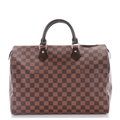 Louis Vuitton Damier Ebene Speedy 35 1 of 8