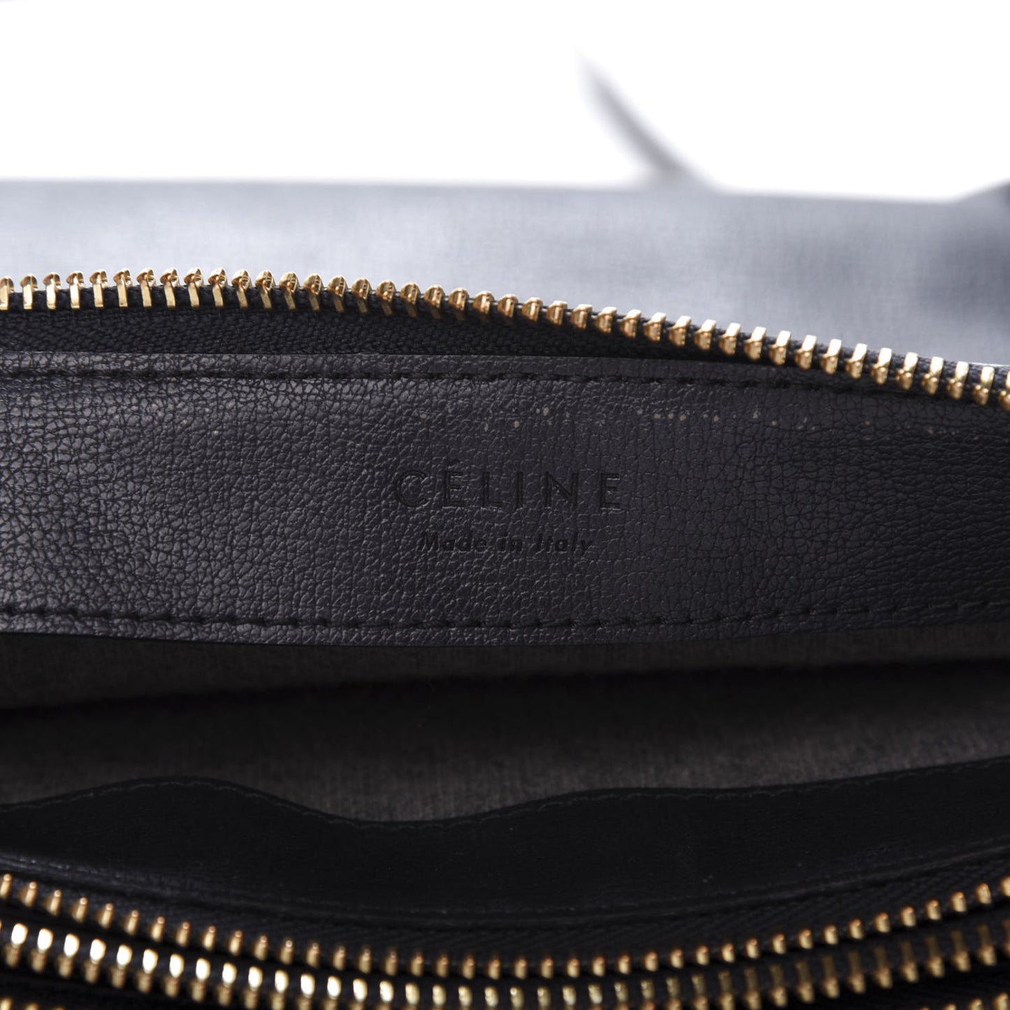 Goatskin Large Trio Crossbody Bag Dark Blue