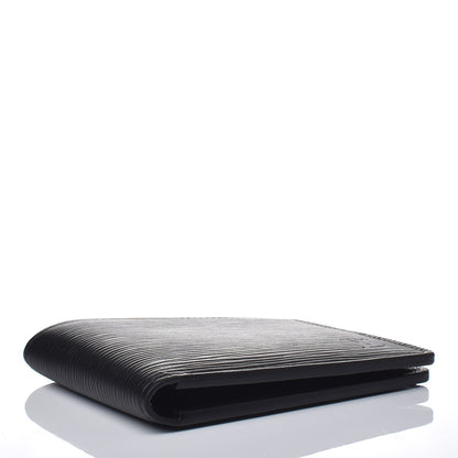 Louis Vuitton Epi Slender Wallet Black 4 of 7