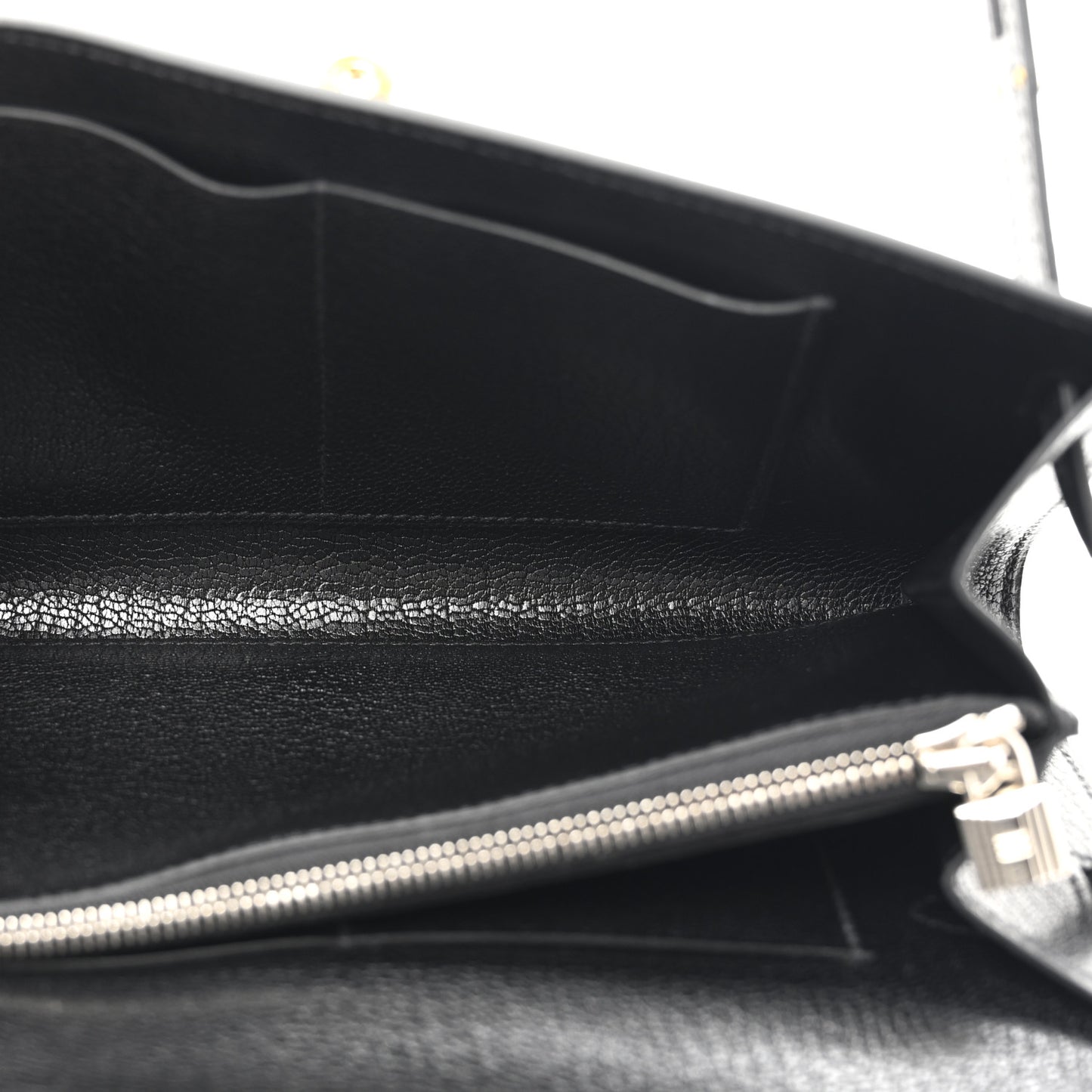 Chevre Chamkila Kelly Wallet To Go Black