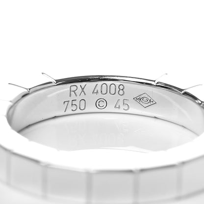 Cartier 18K White Gold Lanieres Ring 45 3.25 4 of 4