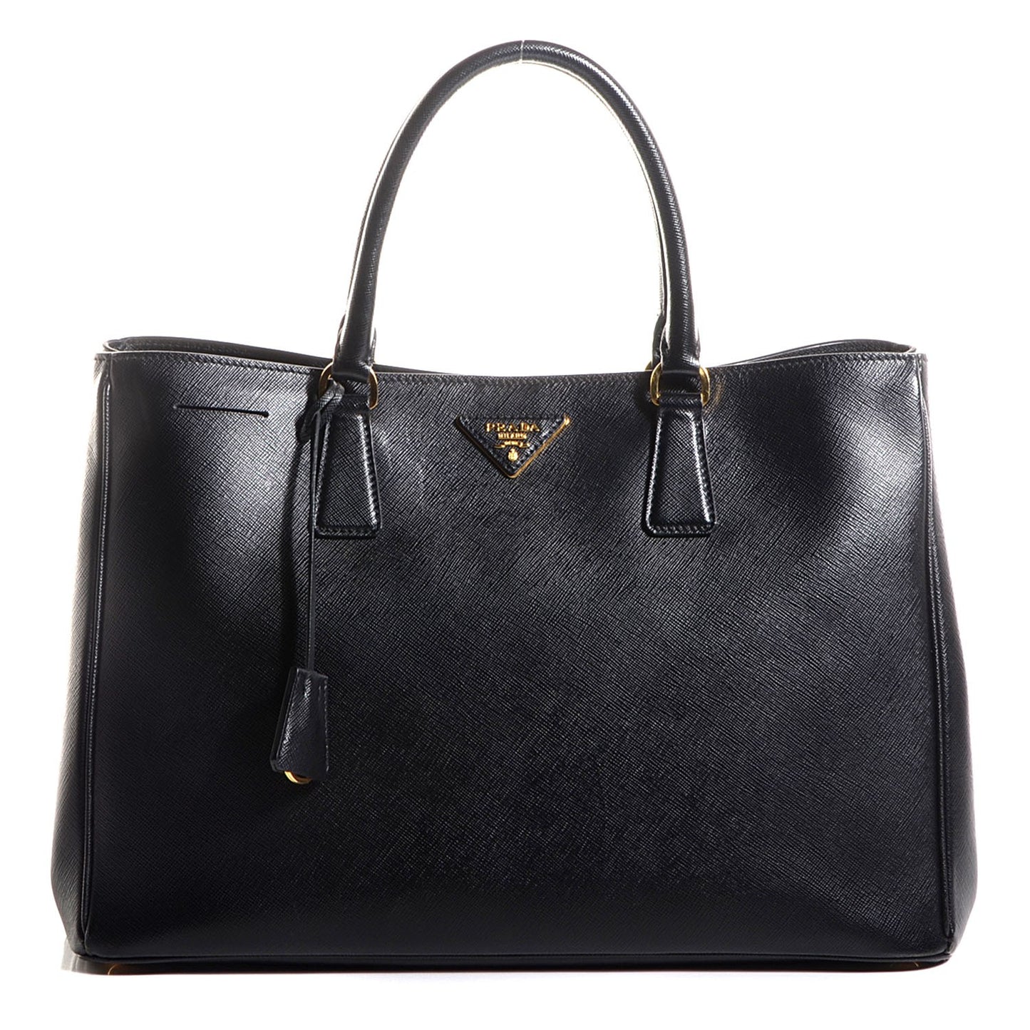Saffiano Lux Large Tote Nero Black