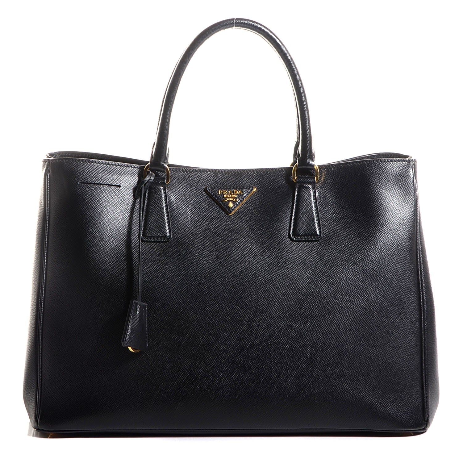 Prada Saffiano Lux Large Tote Nero Black 1 of 9