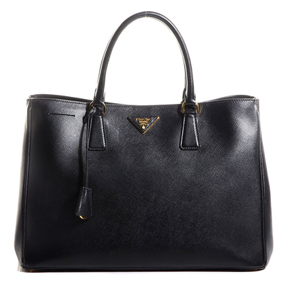 Prada Saffiano Lux Large Tote Nero Black 1 of 9