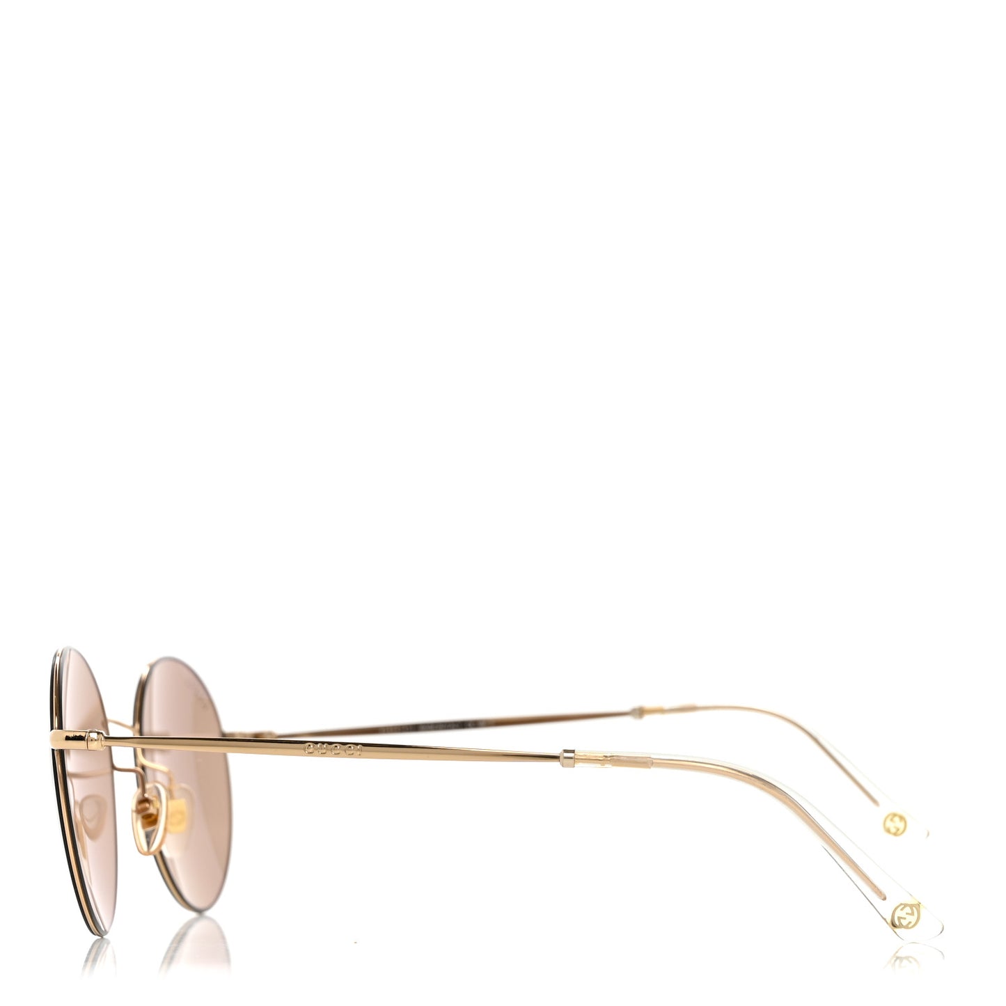 Metal Round Frame Sunglasses GG4273/S Gold