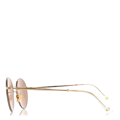 Gucci Metal Round Frame Sunglasses GG4273/S Gold 3 of 8