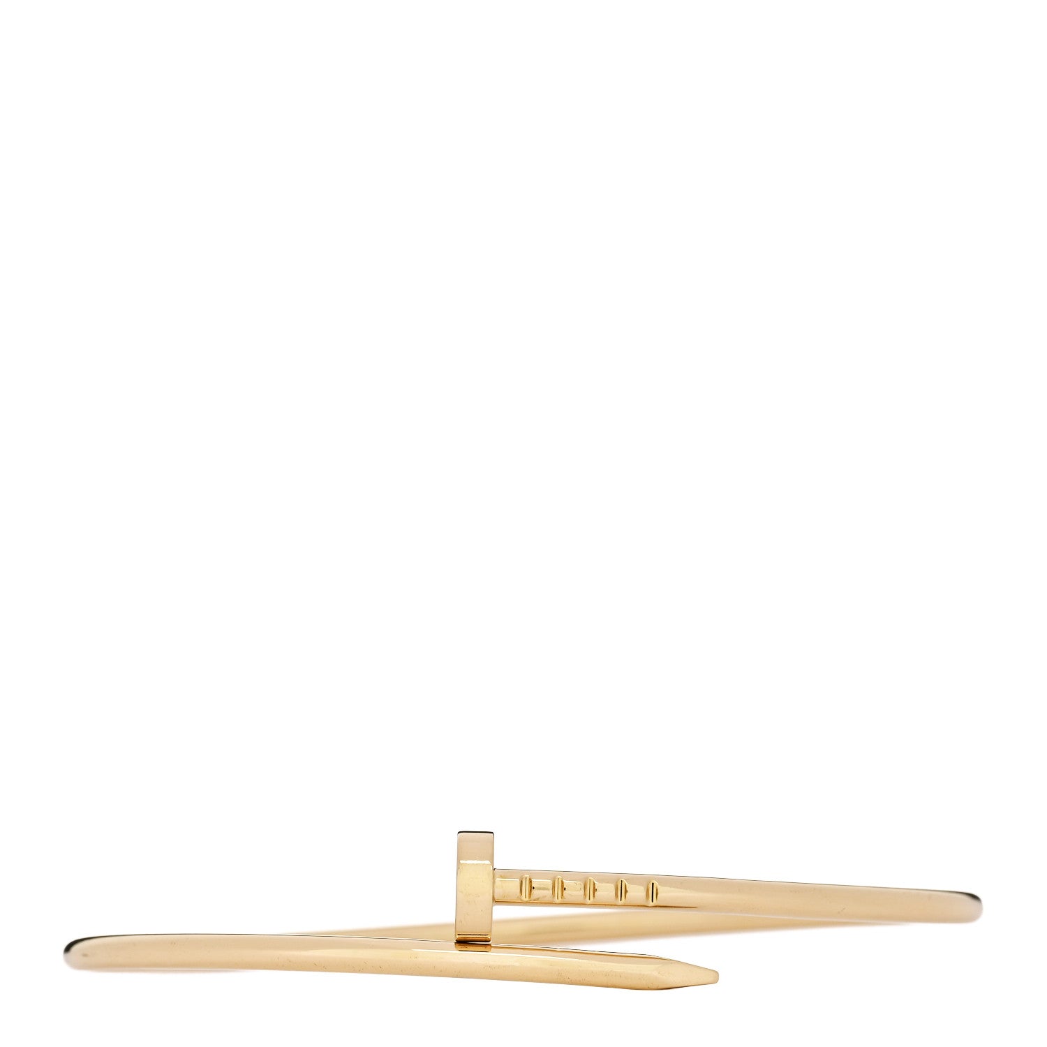 Cartier 18K Yellow Gold Small Juste Un Clou Bracelet 17 1 of 5
