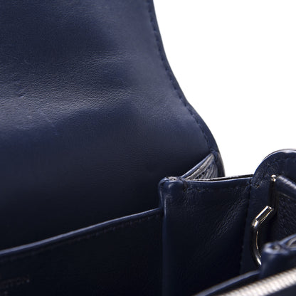 Louis Vuitton Grained Calfskin Vivienne NM Blue Marine 10 of 11