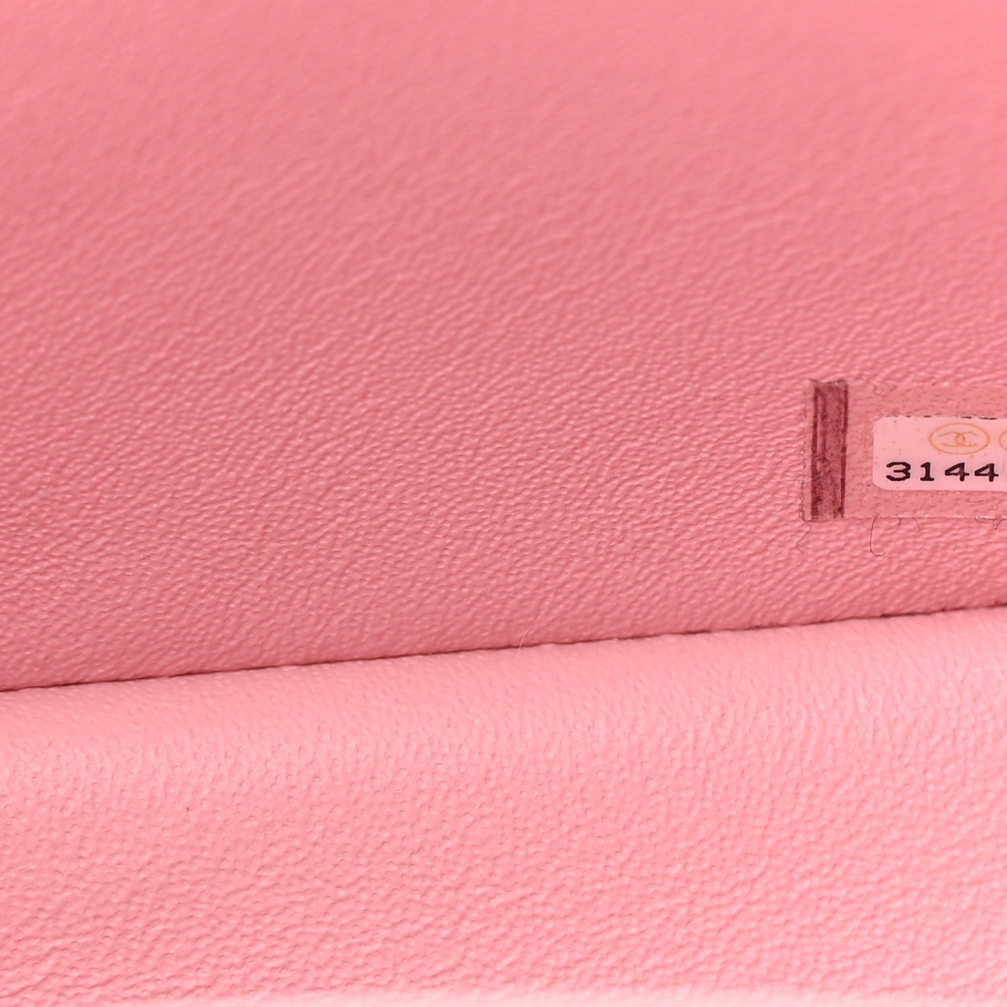 Lambskin Quilted Mini Rectangular Flap Pink