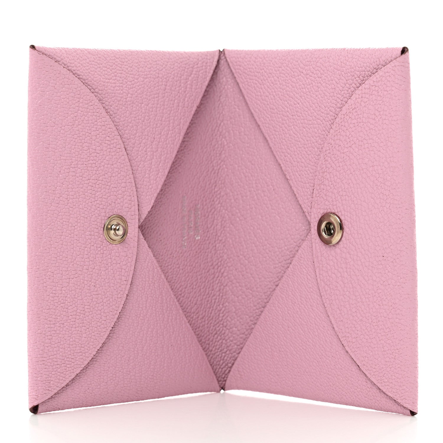 Hermes Chevre Mysore Calvi Duo Card Case Mauve Sylvestre 6 of 6