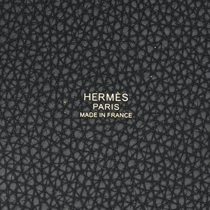 Hermes Taurillon Maurice Picotin Lock 18 PM Graphite 6 of 11
