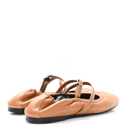 Hermes Nappa Jolly Ballet Flats 37 Naturel 5 of 10