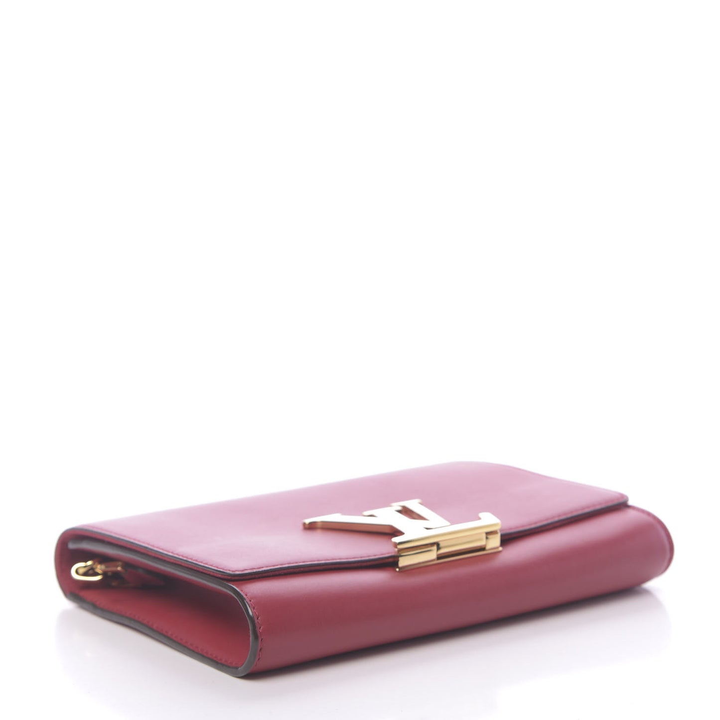 Calfskin Chain Louise GM Framboise