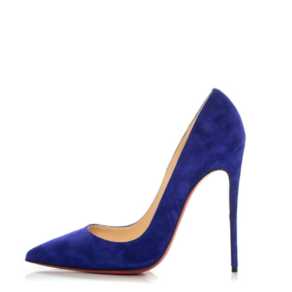 Christian Louboutin Suede So Kate 120 Pumps 40 Purple Pop 1 of 7