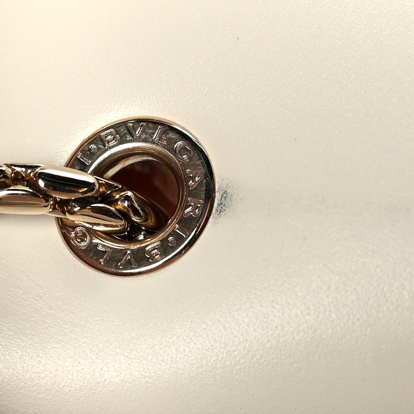 Calfskin Small Serpenti Forever Snake Strap Crossbody Bag White Agate