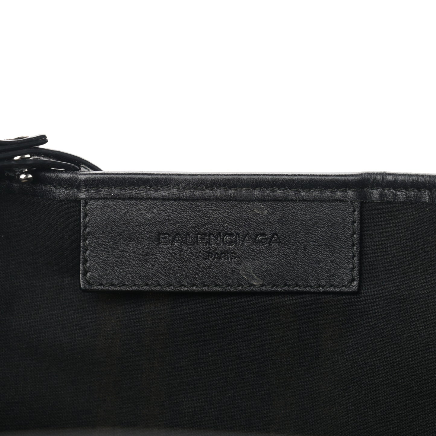 Canvas Striped S Navy Cabas Navy