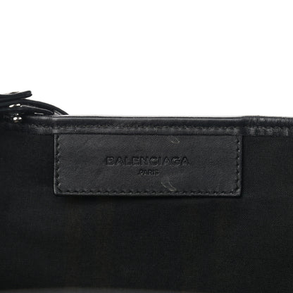 Balenciaga Canvas Striped S Navy Cabas Navy 7 of 17