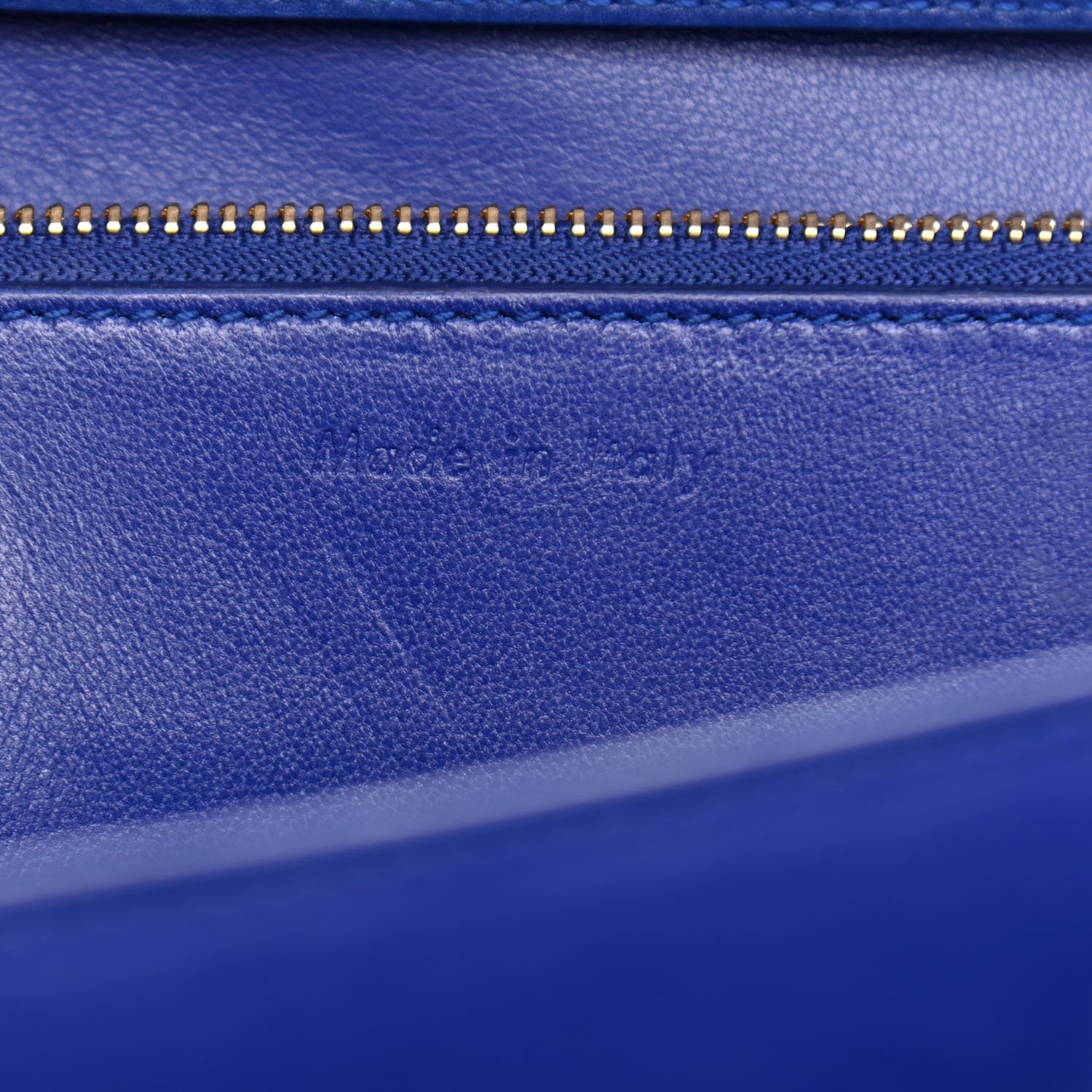 Celine Box Calfskin Medium Classic Box Flap Bag Indigo 7 of 14