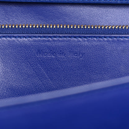 Celine Box Calfskin Medium Classic Box Flap Bag Indigo 7 of 14