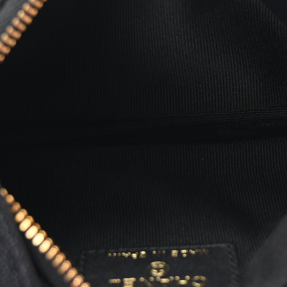 Chanel Caviar Quilted Studded CC Small Cosmetic Case Black 5 of 8