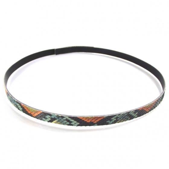 Python Skinny Belt 80 32 Multicolor