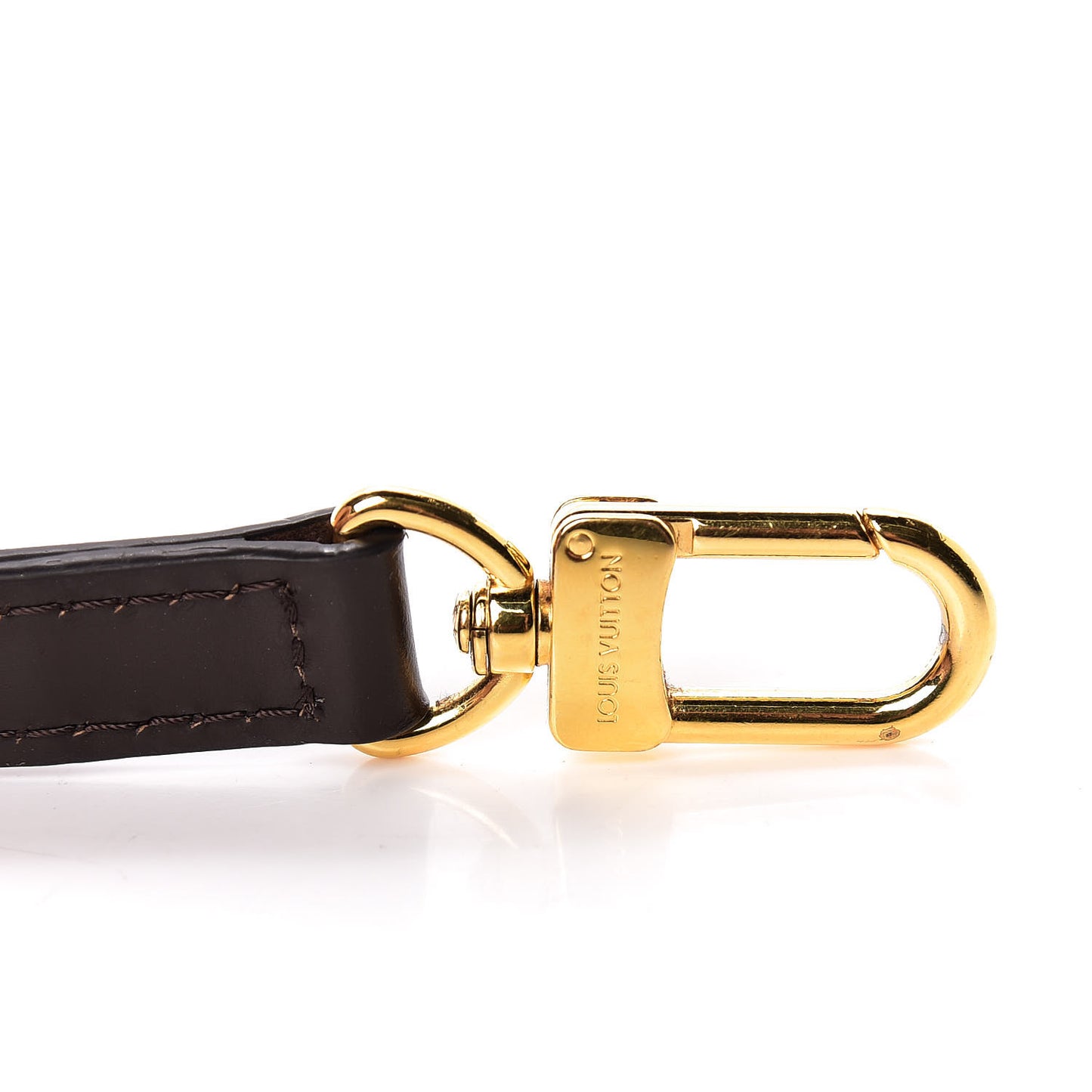 Calfskin 16mm Adjustable Shoulder Strap Brown