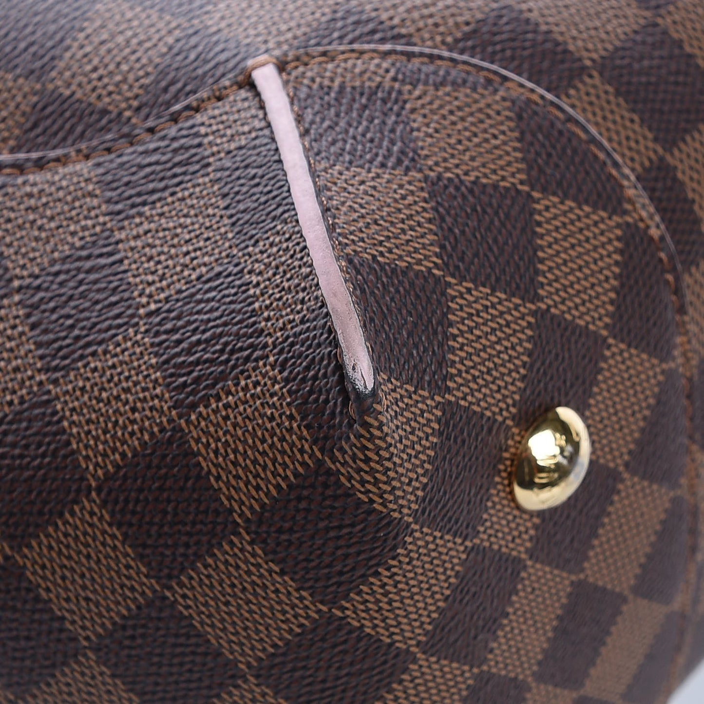 Damier Ebene Caissa Hobo Rose Ballerine