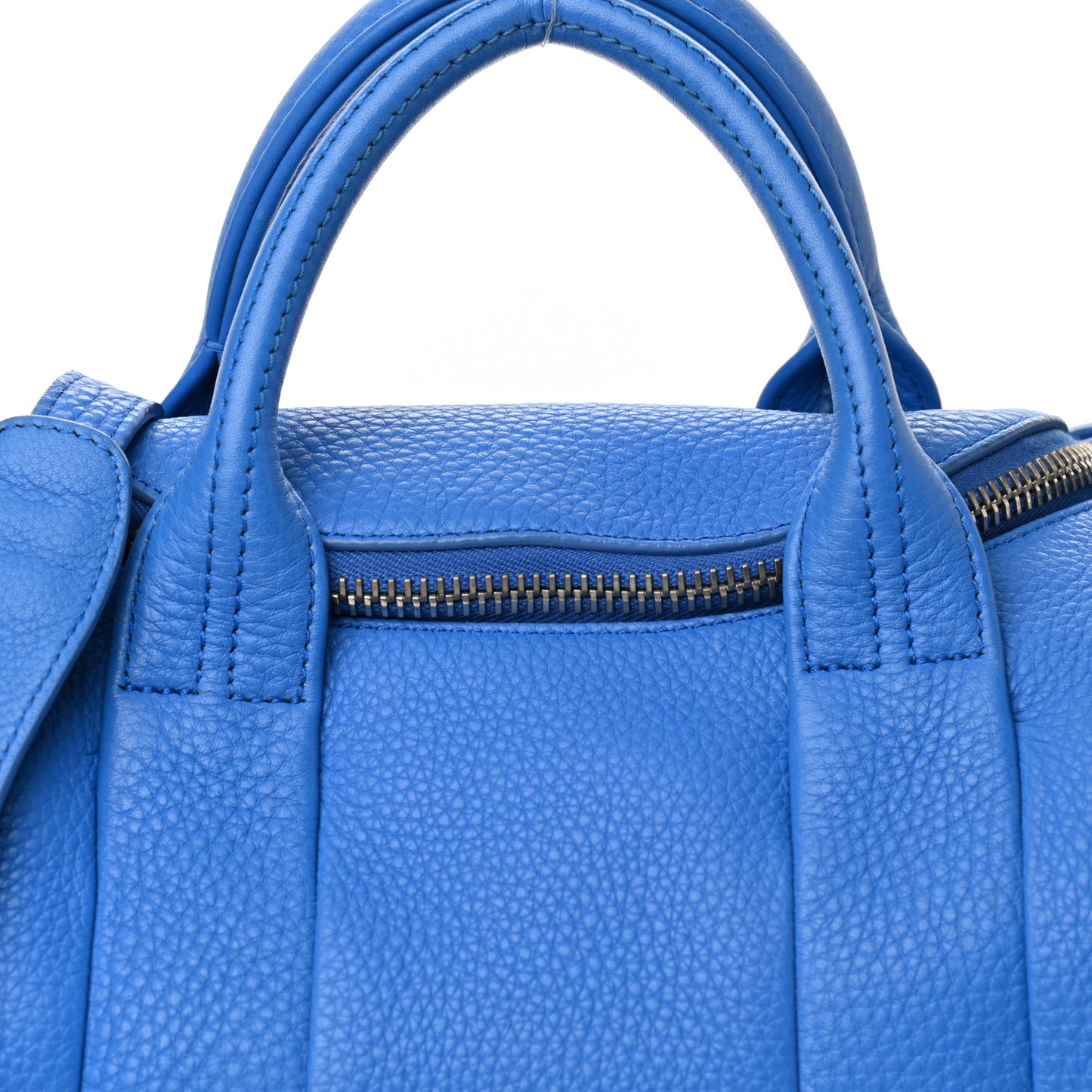 Pebbled Lambskin Rockie Royal Blue