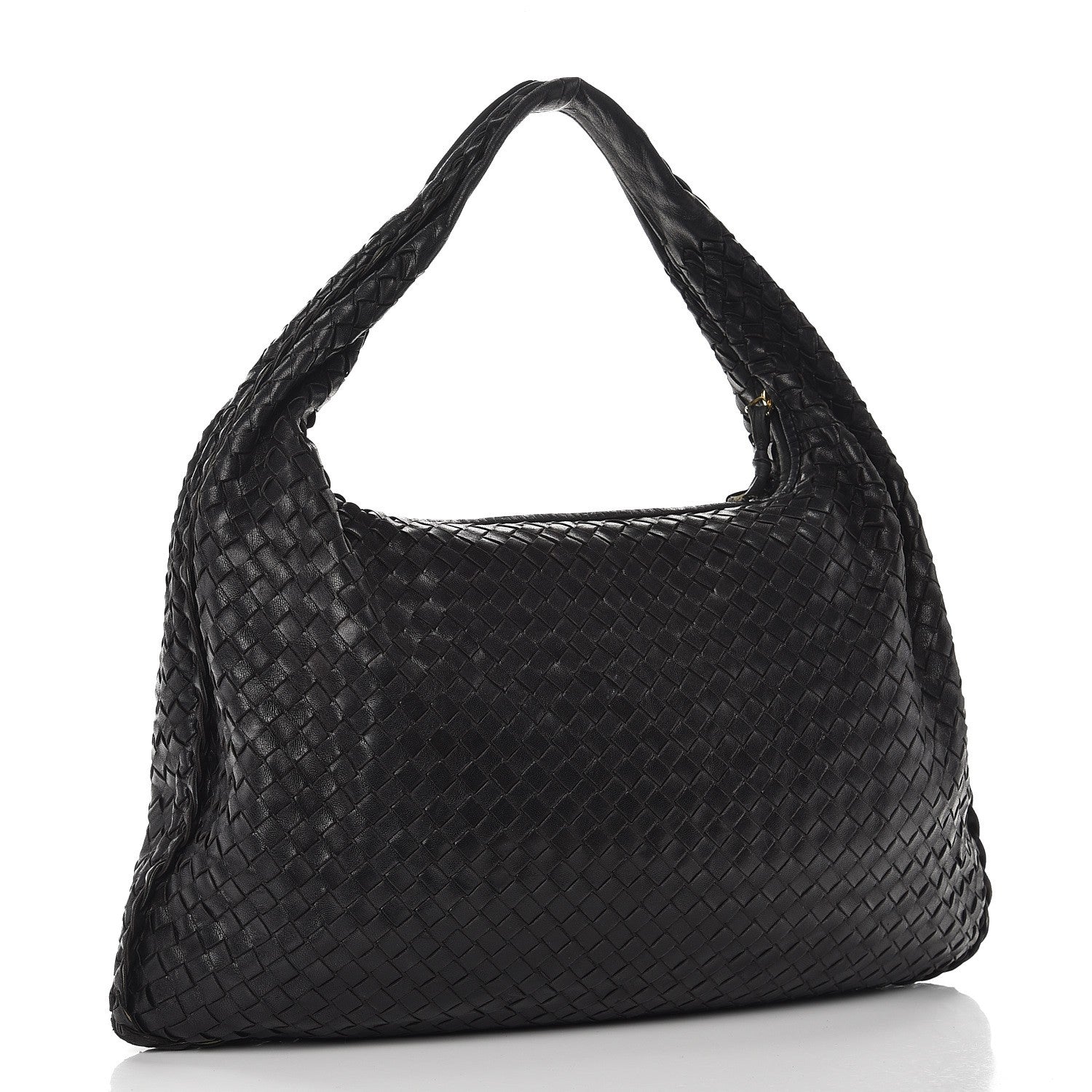 Bottega Veneta Nappa Intrecciato Large Veneta Hobo Nero Black 3 of 14