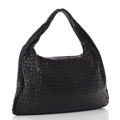 Bottega Veneta Nappa Intrecciato Large Veneta Hobo Nero Black 3 of 14