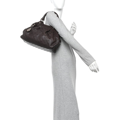 Gucci Guccissima Medium Sukey Tote Chocolate 2 of 10