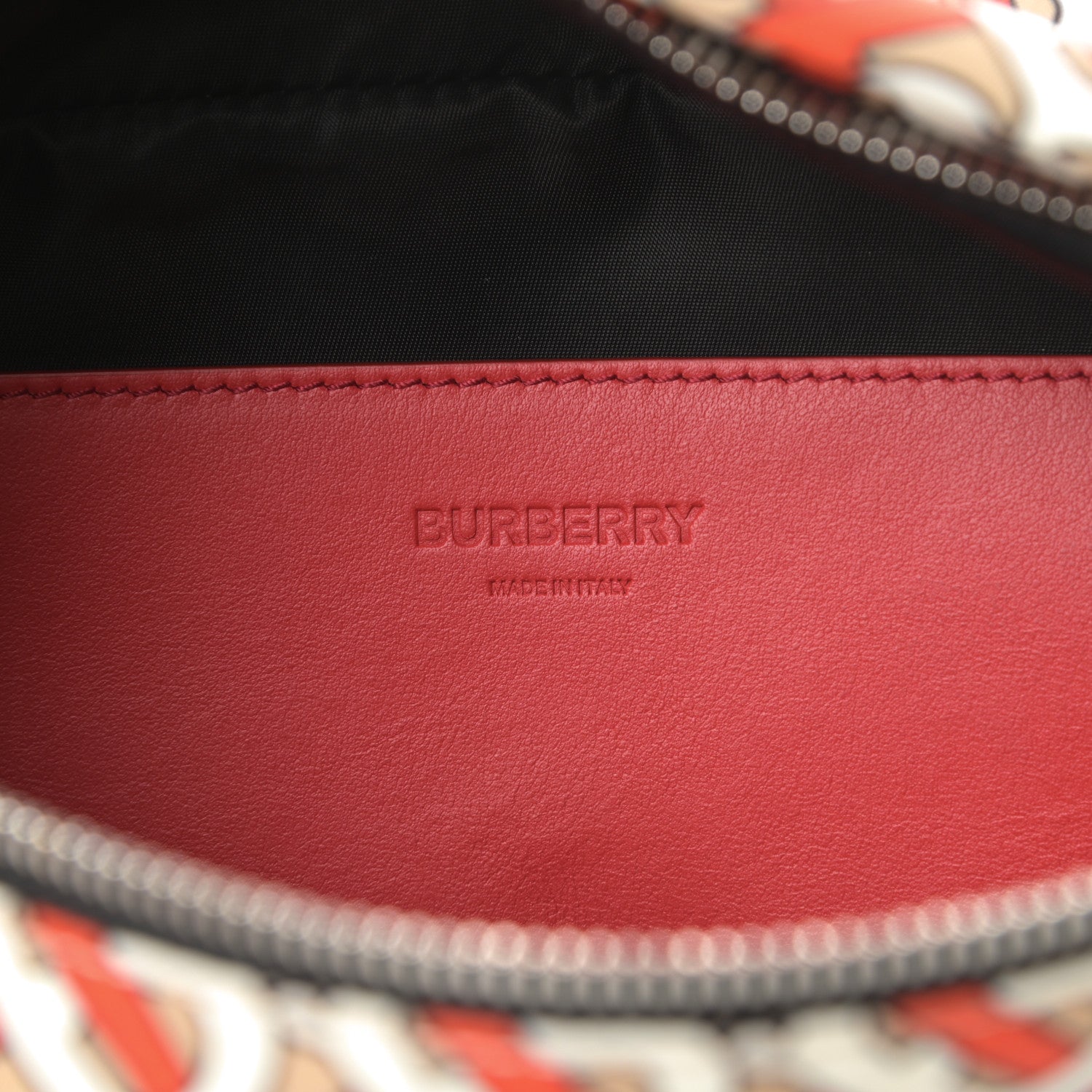 Burberry Nylon Monogram TB Sonny Bum Bag Vermillion 6 of 12
