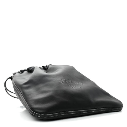 Hermes Cheri Calfskin Bridado Backpack Black 3 of 4