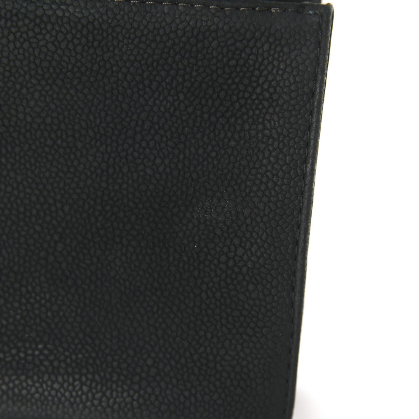 Iridescent Caviar Quilted Medium Boy Flap Dark Green