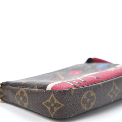 Louis Vuitton Monogram 2017 Christmas Animation Mini Pochette Accessories 5 of 8